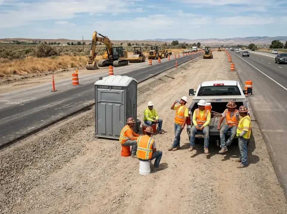 highway-road-construction-crew-007 — frequently asked questions, Porta Potty and Restroom Rentals in Meridian Village, CO